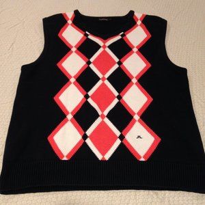 J. Lindeberg Argyle Sweater Vest